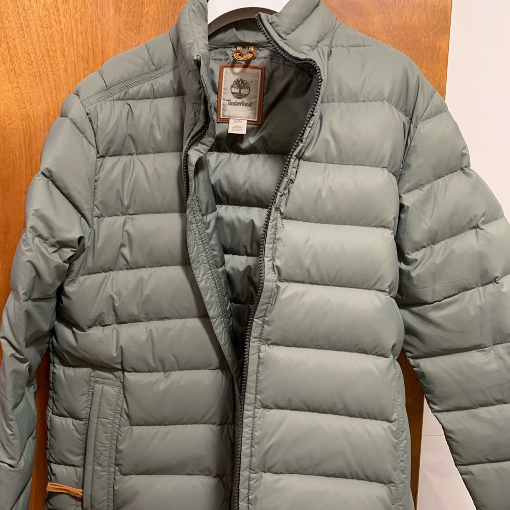 Timberland light down jacket size M
